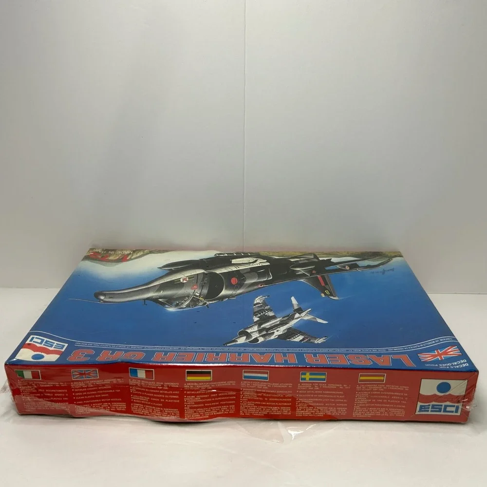 ESCI Laser Harrier GR 3 1/72 Scale Plastic Plane Model Kit‎ 9034  Sealed